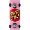 Santa Cruz Classic Dot Mini Pink Skateboard - 7.5"
