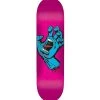 Santa Cruz Screaming Hand Pink Skateboard Deck - 7.8"