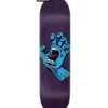 Santa Cruz Screaming Hand Purple Skateboard Deck - 8.38"