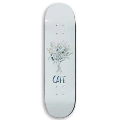 Skateboard Cafe Bouquet Deck White - 8.0"
