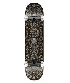 Speed Demons Bandana Black/Black Skateboard - 7.75"