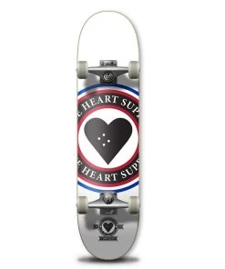 The Heart Supply Insignia White Skateboard - 8.25"
