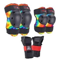 Triple 8 Saver Series Tie Dye Triple Pad Set